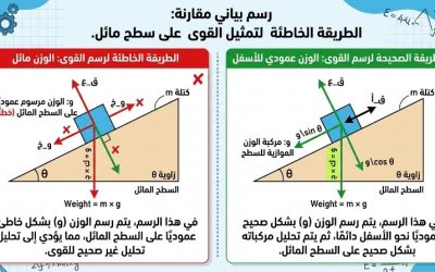 اخطاء شائعة في رسم المتجهات